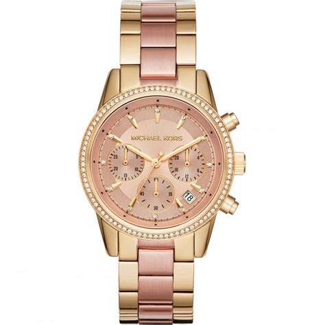 Michael Kors Women's Chronograph Ritz Two